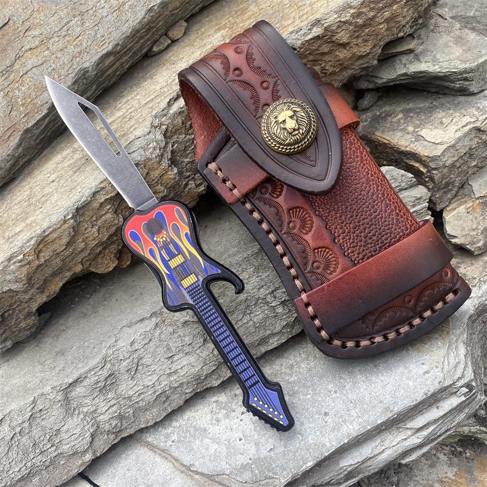 Guitar Folding Knife Tool