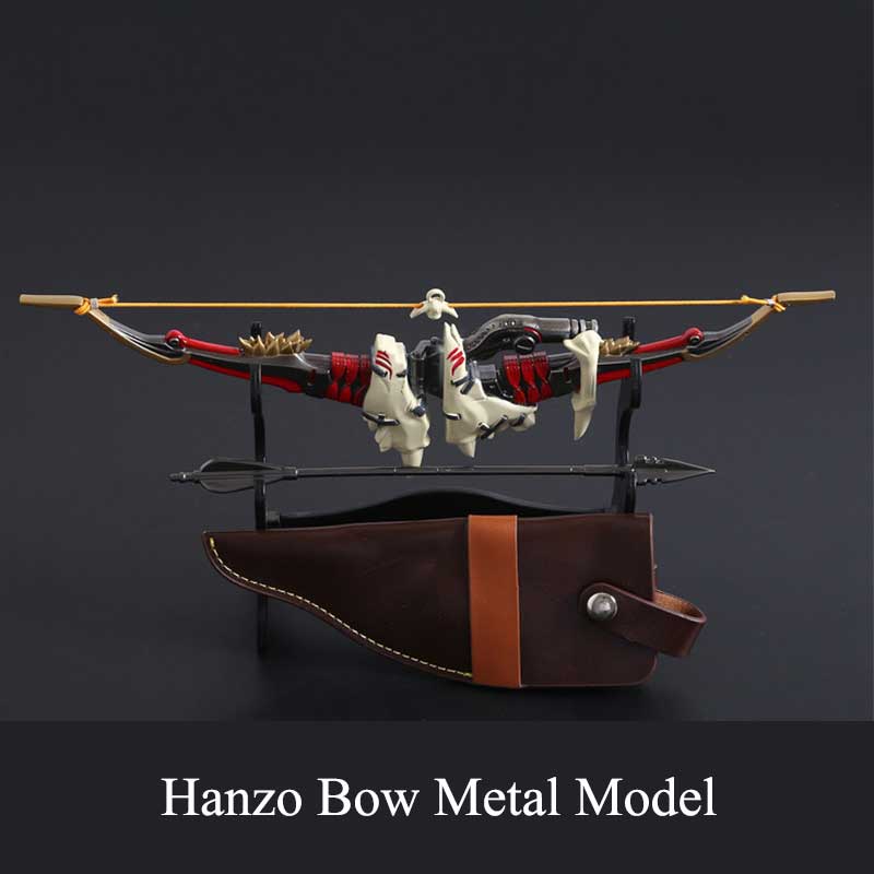26CM/10.2" OW Shimada Hanzo Lone Wolf Bow Metal Model