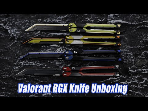 RGX Knife Metal Blunt Blade Butterfly Trainer Cosplay Prop Game Replica