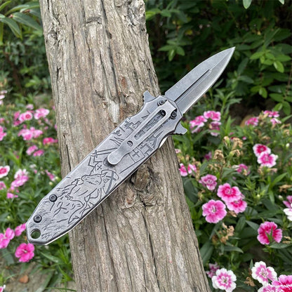 Crusades Knife Knights Templar Folding Knife