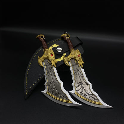 Classical Kratos Blade Leviathan Axe Guardian Shield Replica Collections