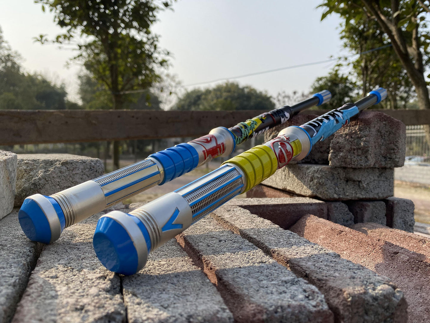 Lifeline Heirloom Shock Sticks Life-size Metal Replica USA Only