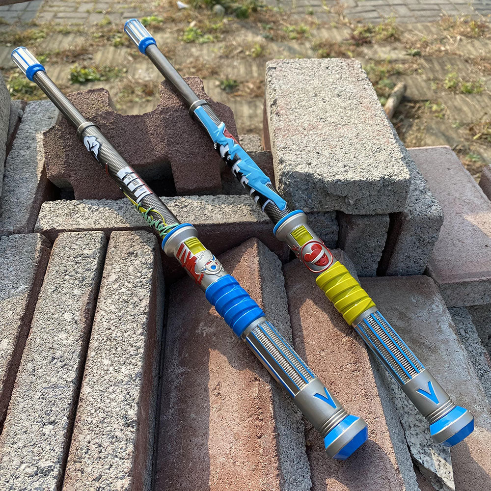 Lifeline Heirloom Shock Sticks Life-size Metal Replica USA Only