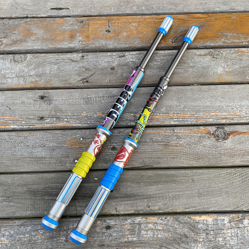 Lifeline Heirloom Shock Sticks Life-size Metal Replica USA Only