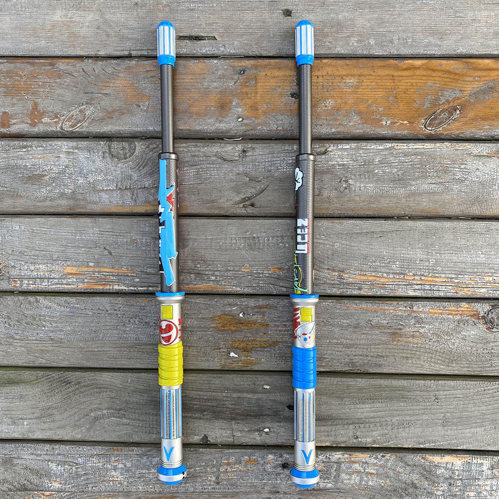 Lifeline Heirloom Shock Sticks Life-size Metal Replica USA Only