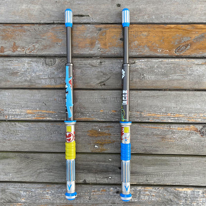 Lifeline Heirloom Shock Sticks Life-size Metal Replica USA Only