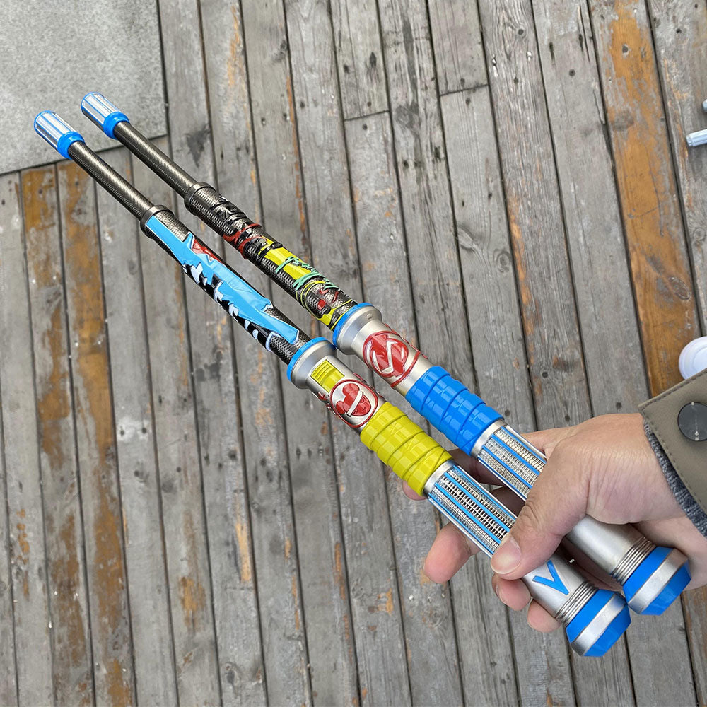 Lifeline Heirloom Shock Sticks Life-size Metal Replica USA Only