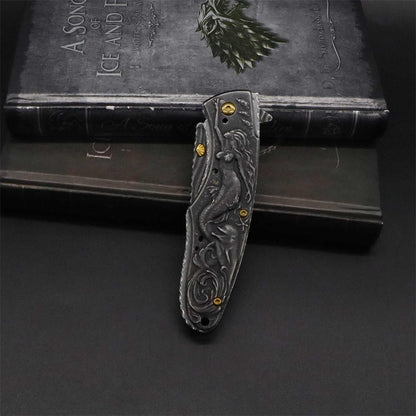 Mermaid Folding Knife Cool Collective Camping Knife