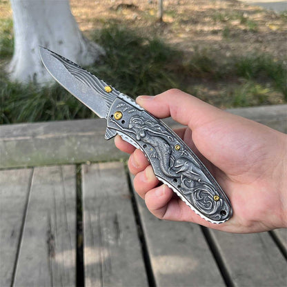 Mermaid Folding Knife Cool Collective Camping Knife