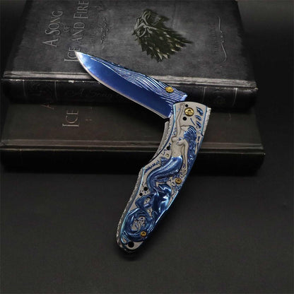 Mermaid Folding Knife Cool Collective Camping Knife
