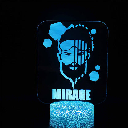 Customized Game Figures Luminous Night Lamp