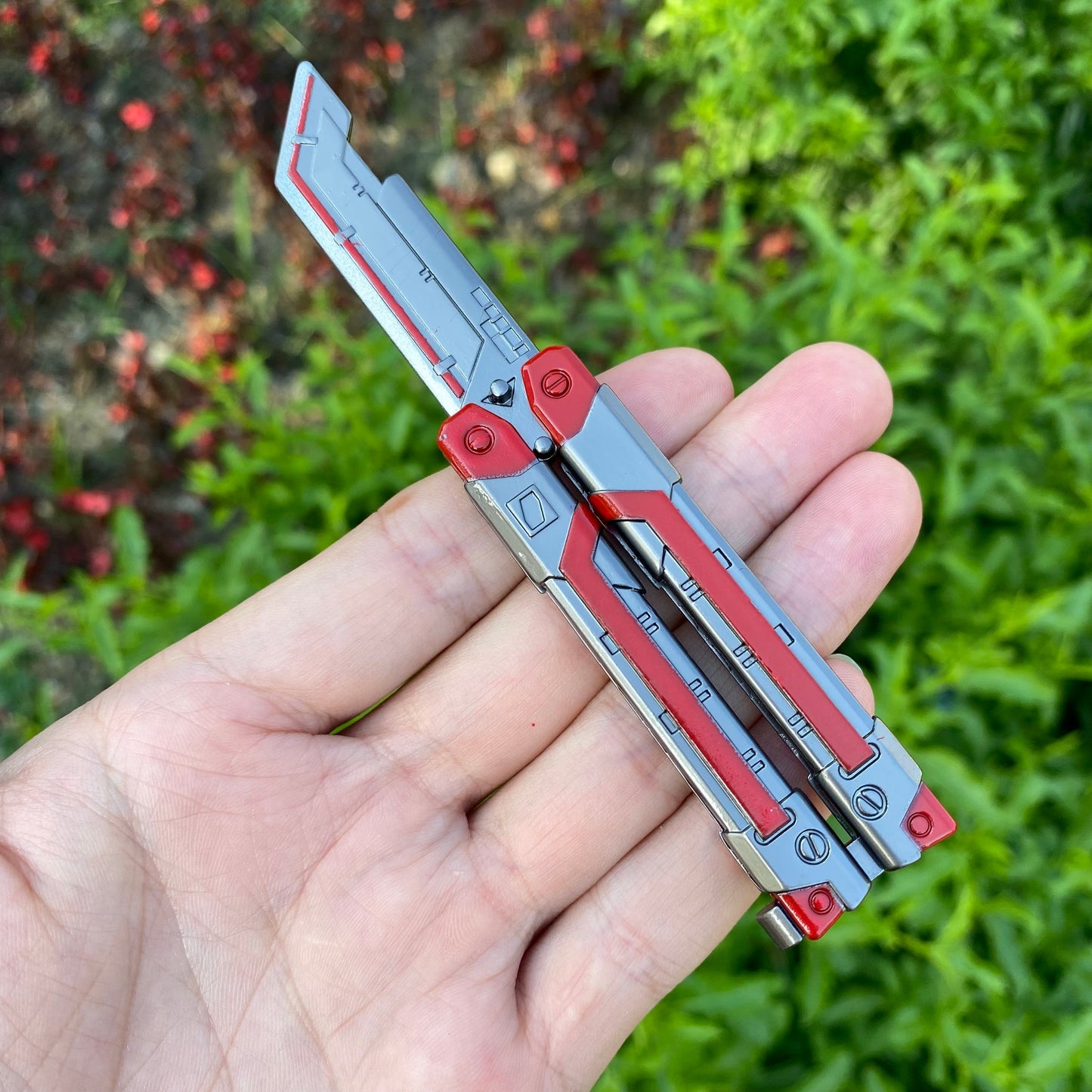 Mini Metal RGX Knife Metal Blunt Blade Repica