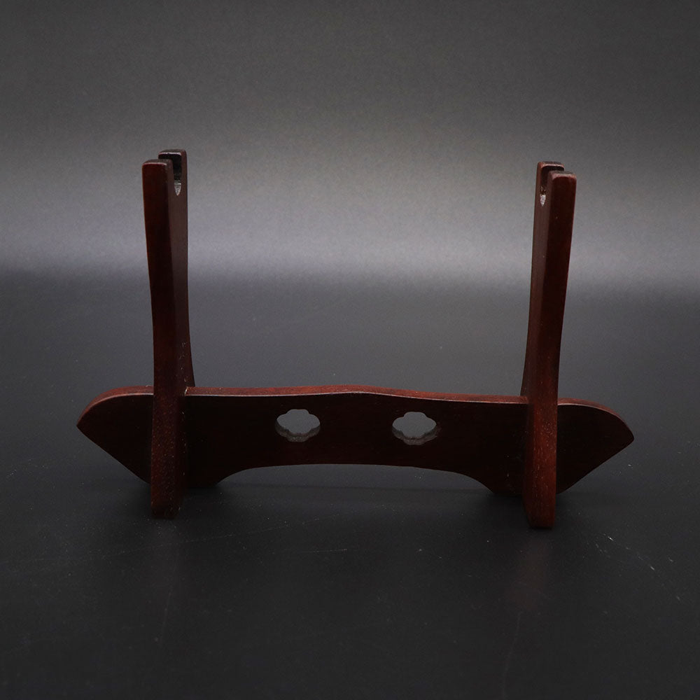 1-Layer Handmade Blood Sandalwood Mini Display Holder