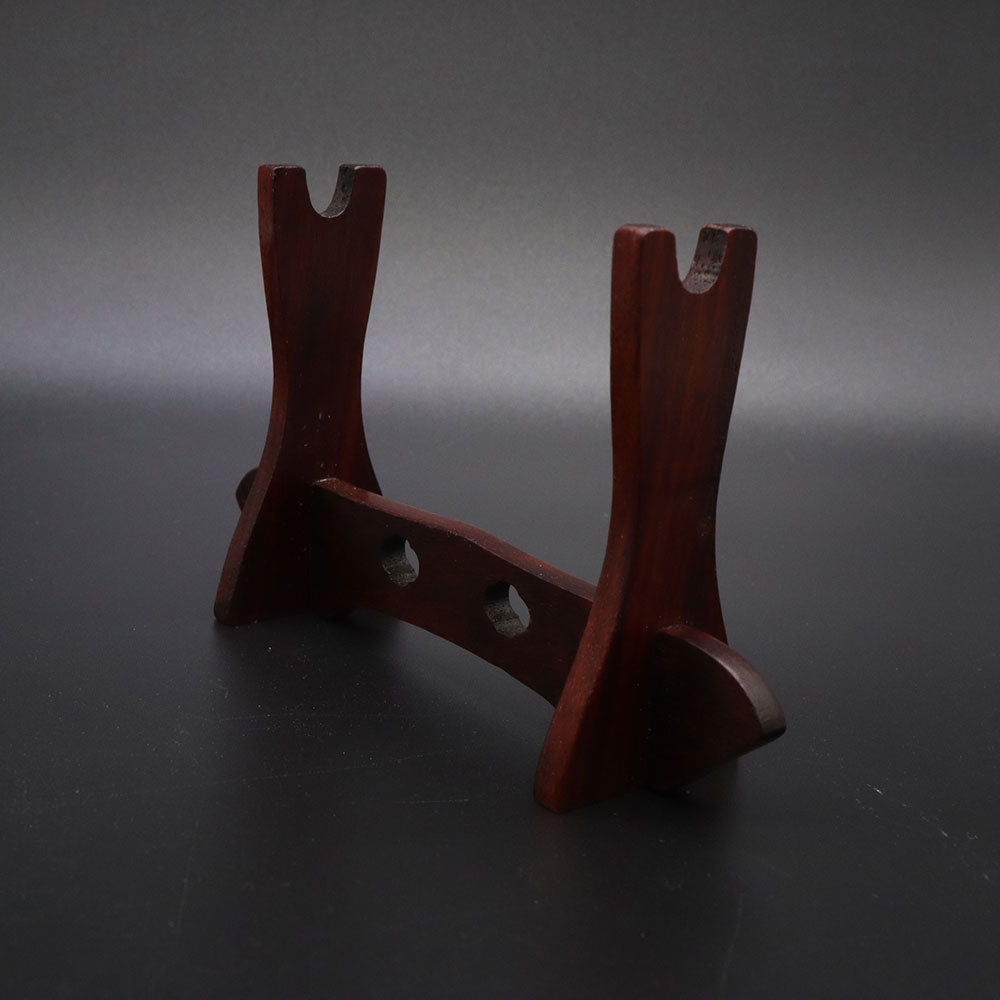 1-Layer Handmade Blood Sandalwood Mini Display Holder