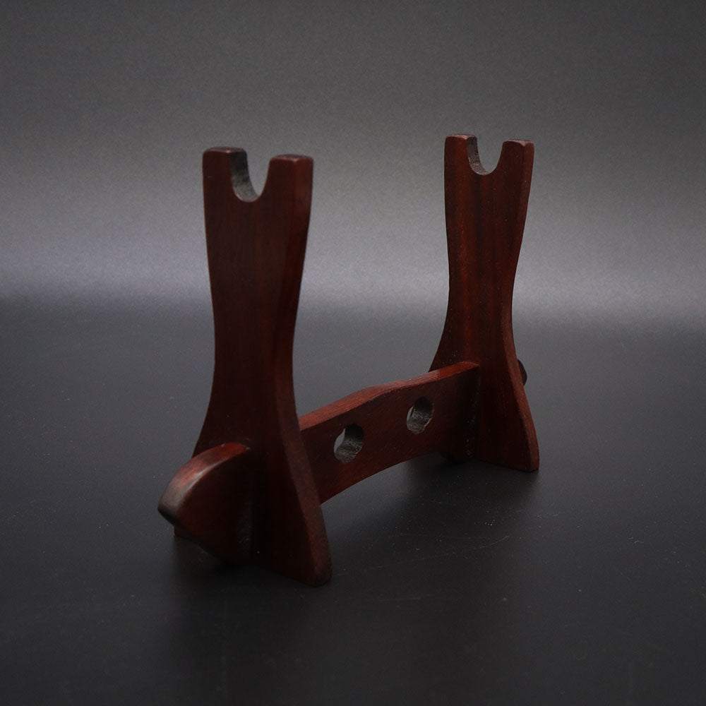 1-Layer Handmade Blood Sandalwood Mini Display Holder