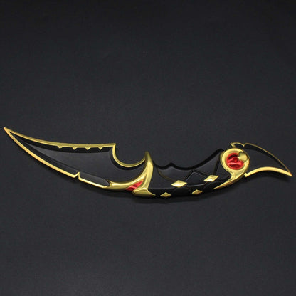 Metal Ruin Dagger Blunt Blade Cosplay Prop Game Replica