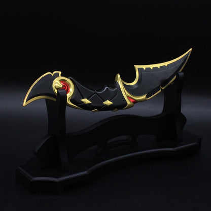 Metal Ruin Dagger Blunt Blade Cosplay Prop Game Replica
