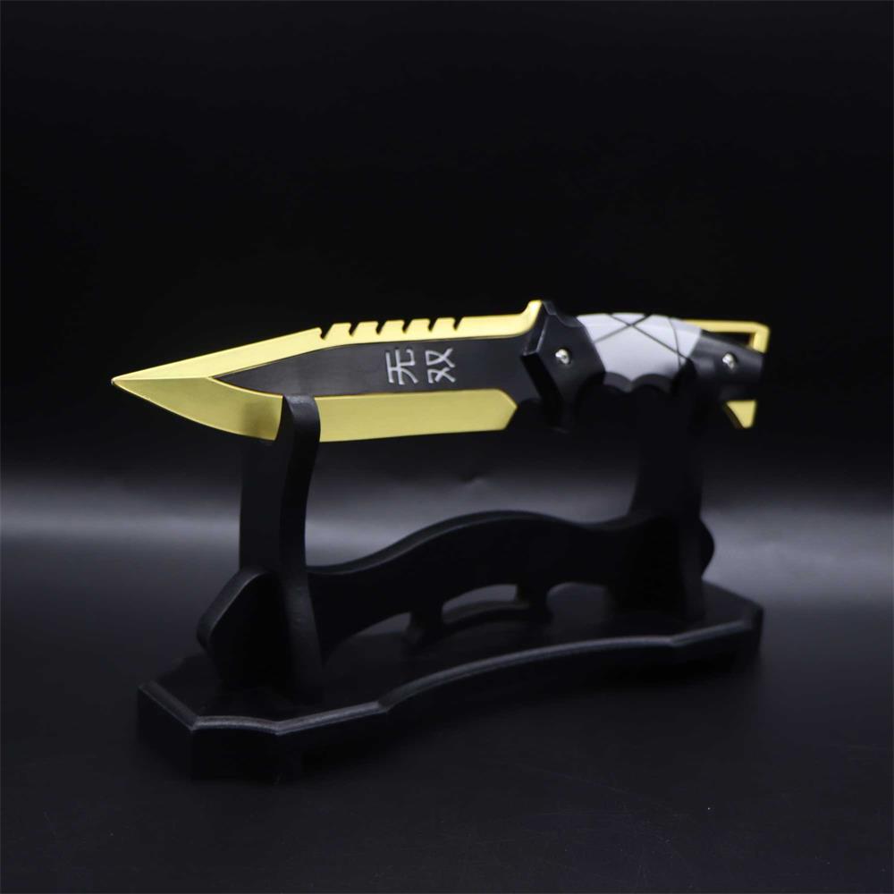 Ego Knife Metal Blunt Blade Safety Cosplay Prop Game Collection