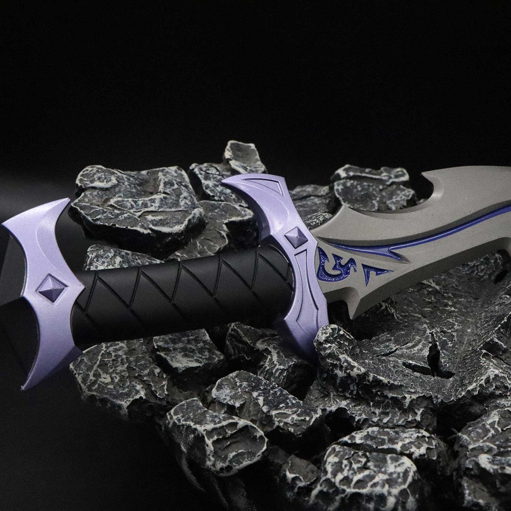 Game Reaver Knife Metal Blunt Blade Dagger Prop Replica