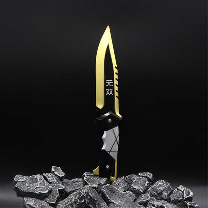 Ego Knife Metal Blunt Blade Safety Cosplay Prop Game Collection