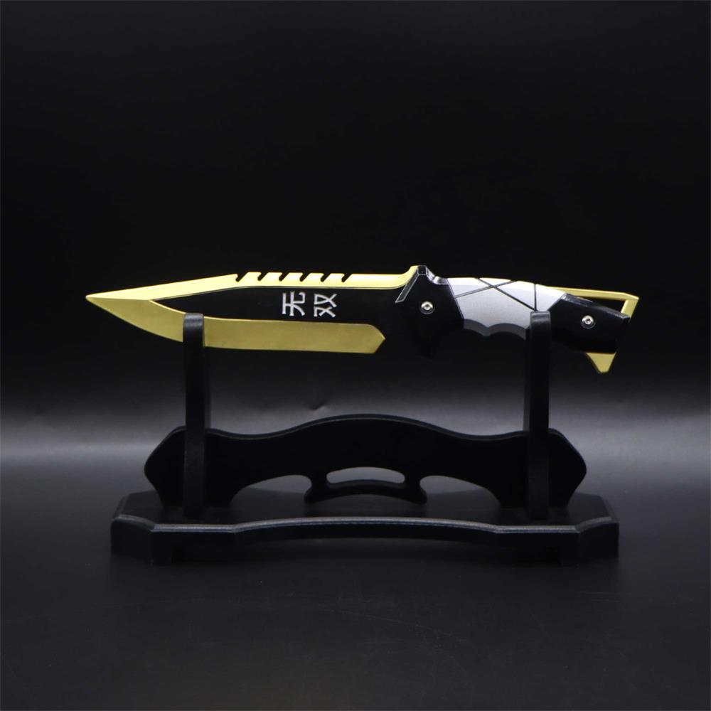 Ego Knife Metal Blunt Blade Safety Cosplay Prop Game Collection