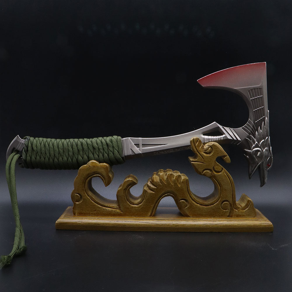 Wooden Dragon Totem Full-Size ACG Weapon Display Holder