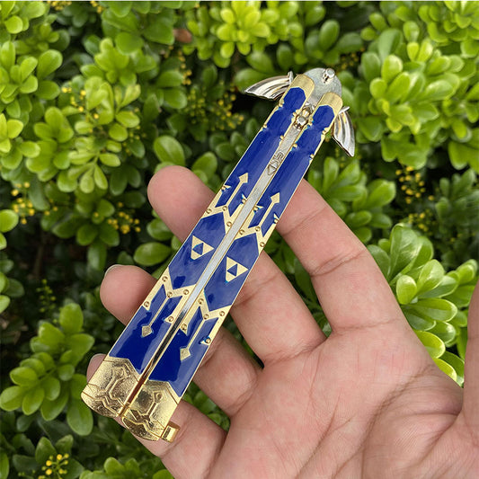Blunt Game Link Butterfly Knife Display Model