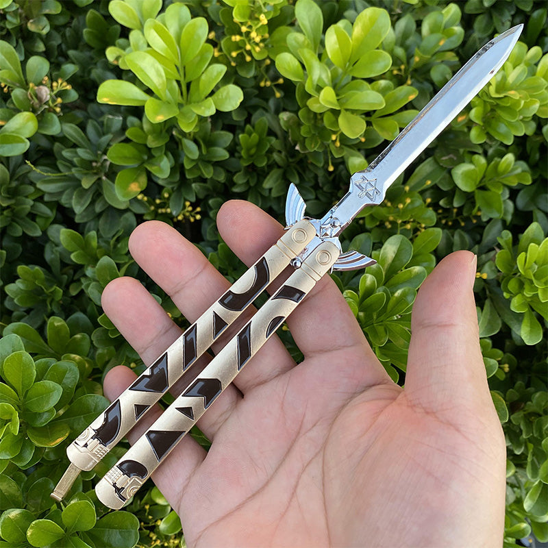 Switch Game Breath of The Wild Butterfly Knife Model for Practice